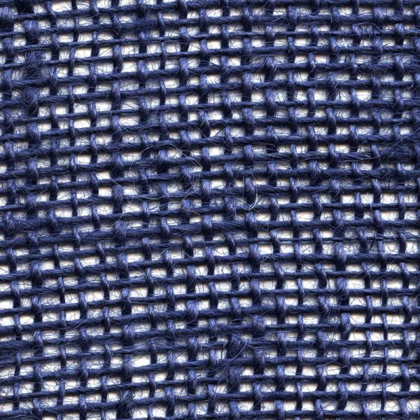 Jutová tkanina tmavě modrá o gramáži 211 g/m2